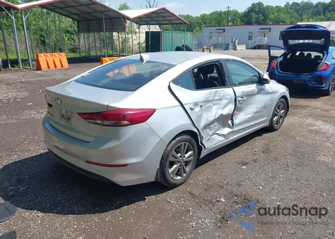 2018 Hyundai Elantra Sel из США, поврежденный, VIN 5NPD84LF3JH272063